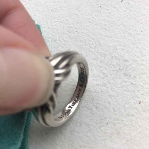 [Tiffany & Co.] X Ring - Picture 5 of 7